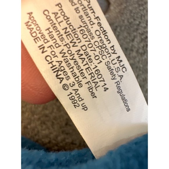 Vintage (year 1988) Tommy the Moose - Picture 10 of 13